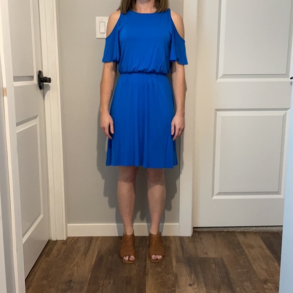 Loft dress with cutout sleeves size XS - Picture 2 of 5